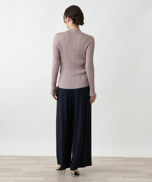 Leilian / レリアン ニット・セーター | ラメハイネックニット | 詳細6