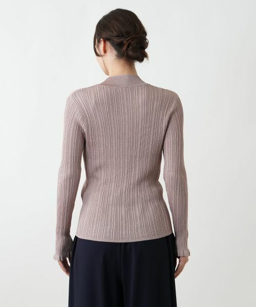 Leilian / レリアン ニット・セーター | ラメハイネックニット | 詳細9