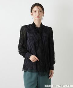 Leilian / レリアン シャツ・ブラウス | チュールボウタイブラウス