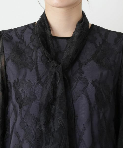 Leilian / レリアン シャツ・ブラウス | チュールボウタイブラウス | 詳細8
