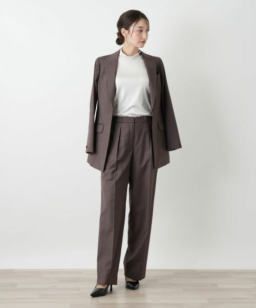 Leilian / レリアン その他パンツ | センタープレスパンツ | 詳細1