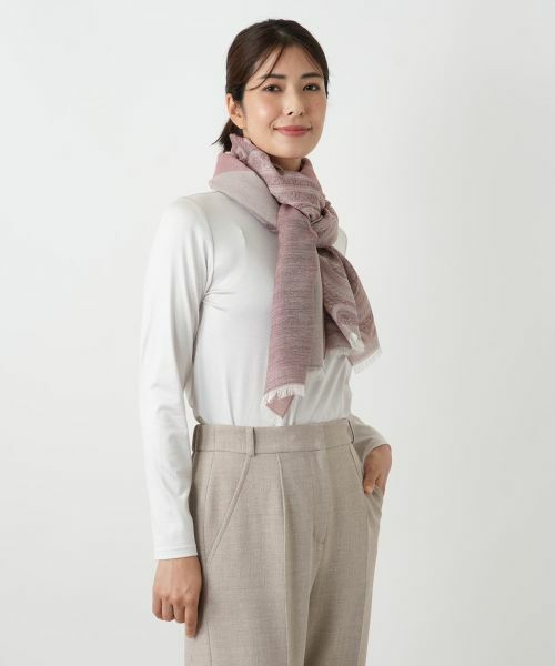 Leilian / レリアン マフラー・ショール・スヌード・ストール | ペイズリーストール | 詳細2