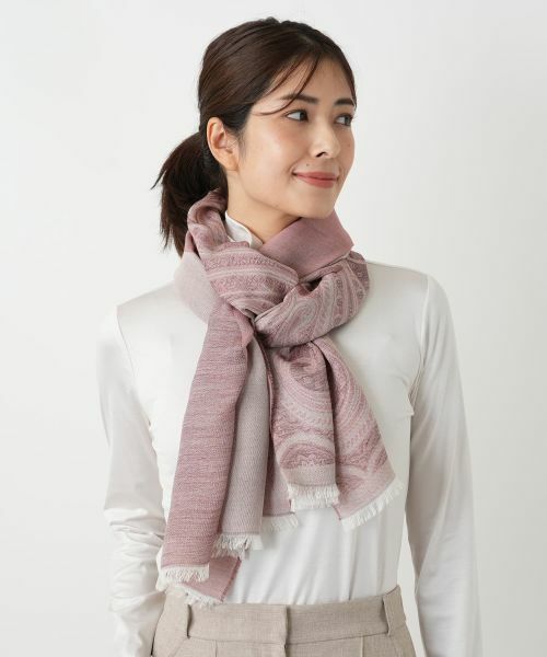 Leilian / レリアン マフラー・ショール・スヌード・ストール | ペイズリーストール | 詳細3