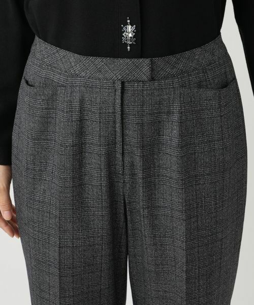 Leilian / レリアン その他パンツ | グレンチェックパンツ | 詳細7