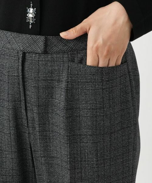 Leilian / レリアン その他パンツ | グレンチェックパンツ | 詳細8