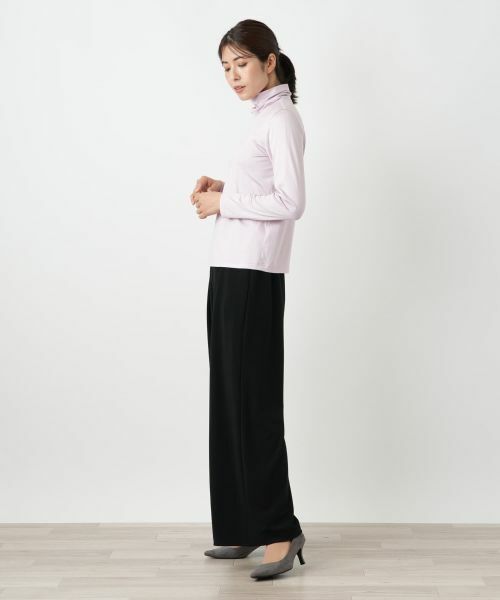 Leilian / レリアン カットソー | シルク混タートルネックカットソー | 詳細11