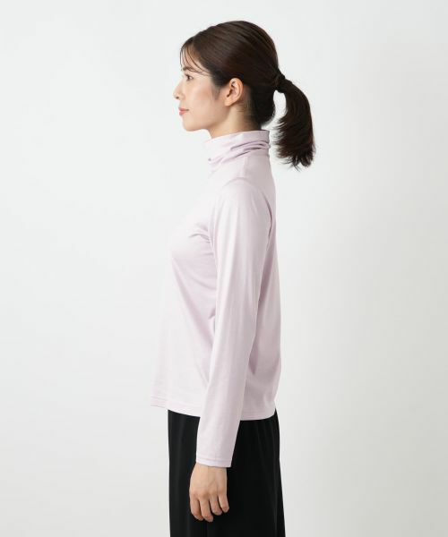 Leilian / レリアン カットソー | シルク混タートルネックカットソー | 詳細14