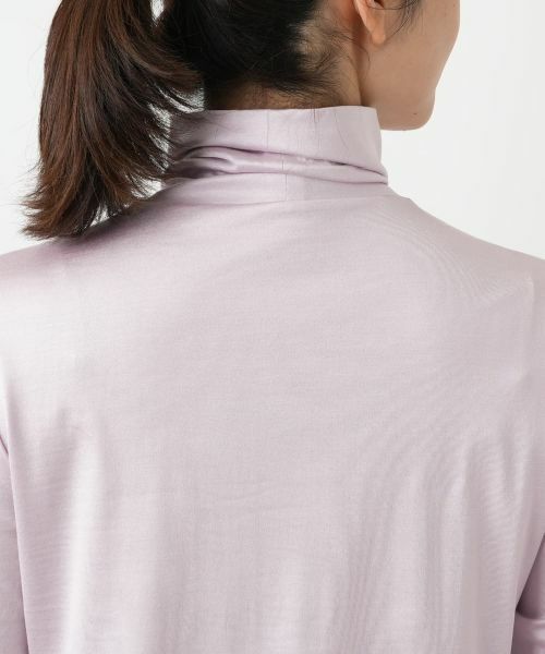 Leilian / レリアン カットソー | シルク混タートルネックカットソー | 詳細17