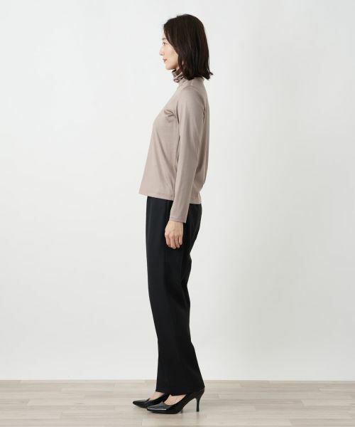Leilian / レリアン カットソー | シルク混タートルネックカットソー | 詳細22