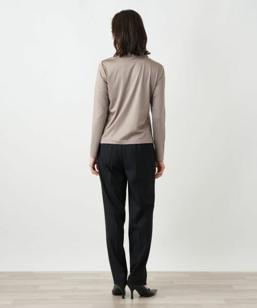 Leilian / レリアン カットソー | シルク混タートルネックカットソー | 詳細23