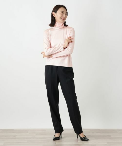 Leilian / レリアン カットソー | シルク混タートルネックカットソー | 詳細24