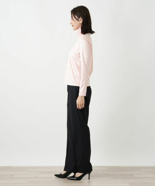 Leilian / レリアン カットソー | シルク混タートルネックカットソー | 詳細25