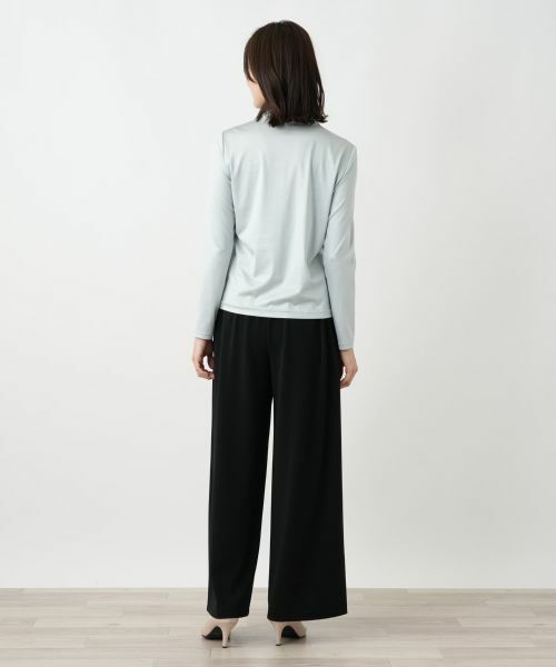 Leilian / レリアン カットソー | シルク混タートルネックカットソー | 詳細29