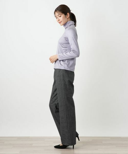 Leilian / レリアン カットソー | シルク混タートルネックカットソー | 詳細5