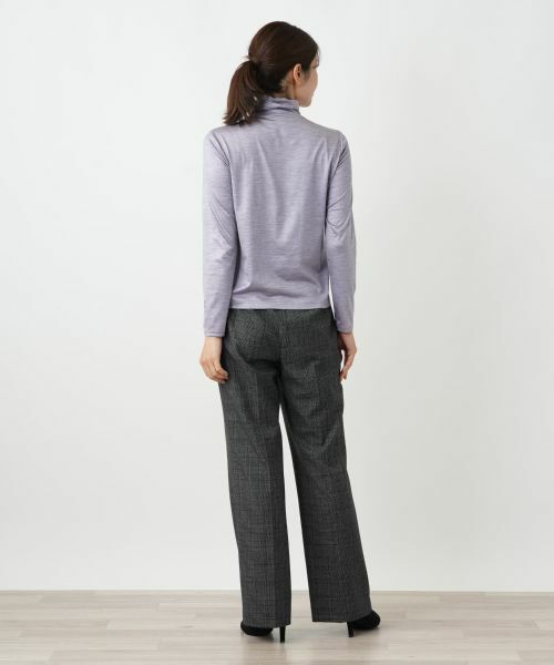 Leilian / レリアン カットソー | シルク混タートルネックカットソー | 詳細6