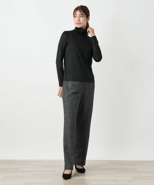 Leilian / レリアン カットソー | シルク混タートルネックカットソー | 詳細7
