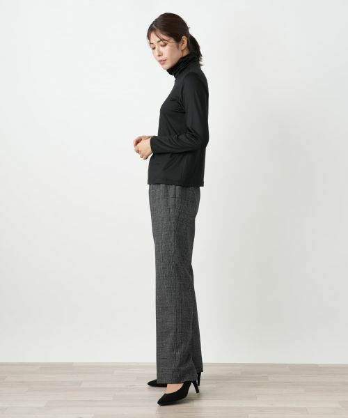 Leilian / レリアン カットソー | シルク混タートルネックカットソー | 詳細8