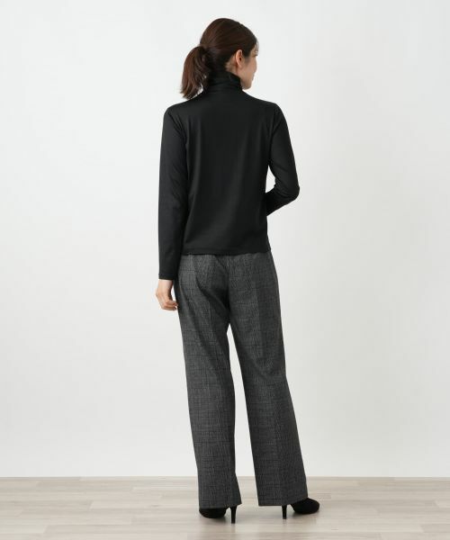 Leilian / レリアン カットソー | シルク混タートルネックカットソー | 詳細9