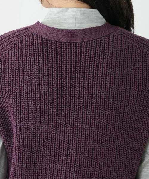 Leilian / レリアン テーラードジャケット | Vラインニットベスト【Leilian WHITE LABEL】 | 詳細15