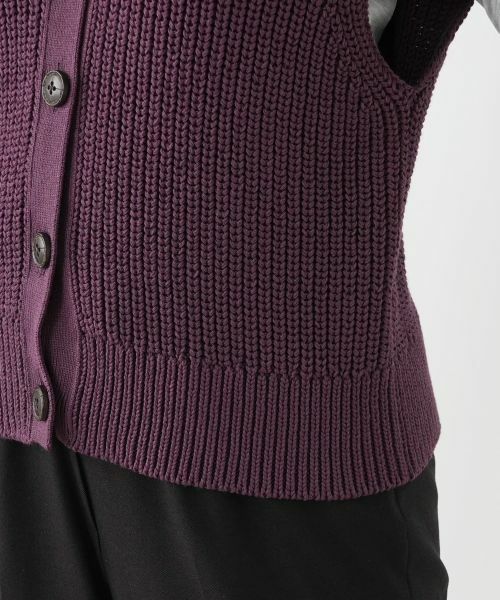Leilian / レリアン テーラードジャケット | Vラインニットベスト【Leilian WHITE LABEL】 | 詳細17
