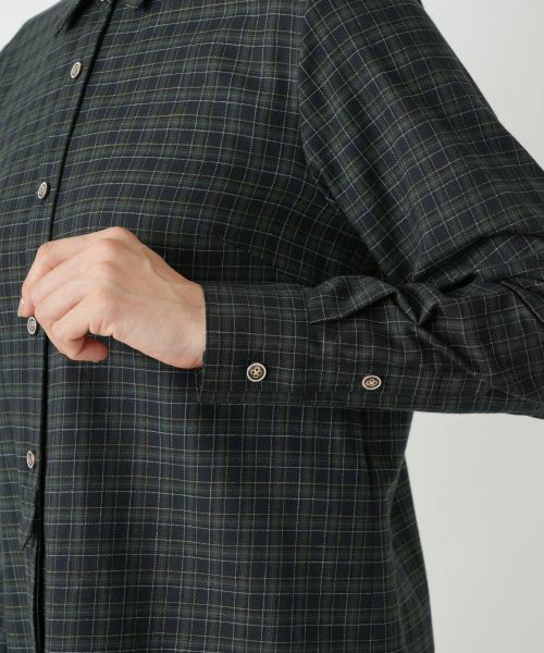 Leilian / レリアン シャツ・ブラウス | チェックシャツブラウス【Leilian WHITE LABEL】 | 詳細10