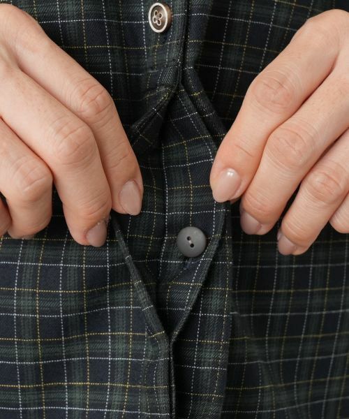 Leilian / レリアン シャツ・ブラウス | チェックシャツブラウス【Leilian WHITE LABEL】 | 詳細12