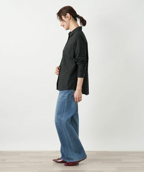 Leilian / レリアン シャツ・ブラウス | チェックシャツブラウス【Leilian WHITE LABEL】 | 詳細2