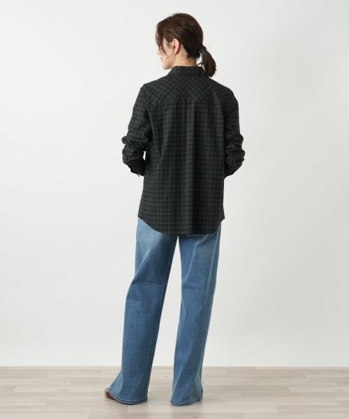 Leilian / レリアン シャツ・ブラウス | チェックシャツブラウス【Leilian WHITE LABEL】 | 詳細3