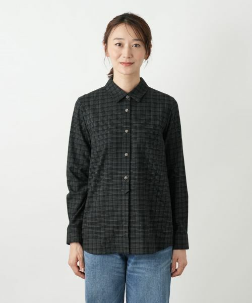 Leilian / レリアン シャツ・ブラウス | チェックシャツブラウス【Leilian WHITE LABEL】 | 詳細4