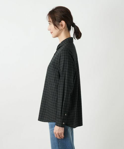 Leilian / レリアン シャツ・ブラウス | チェックシャツブラウス【Leilian WHITE LABEL】 | 詳細5