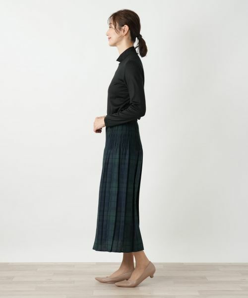 Leilian / レリアン ミニ・ひざ丈スカート | チェックプリーツスカート【Leilian WHITE LABEL】 | 詳細2