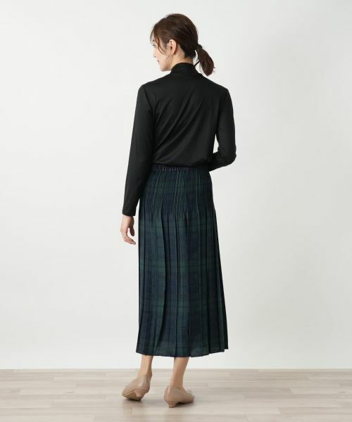 Leilian / レリアン ミニ・ひざ丈スカート | チェックプリーツスカート【Leilian WHITE LABEL】 | 詳細3