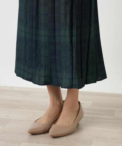 Leilian / レリアン ミニ・ひざ丈スカート | チェックプリーツスカート【Leilian WHITE LABEL】 | 詳細8