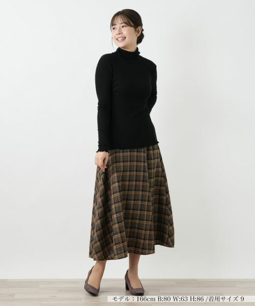 Leilian / レリアン カットソー | ハイネックカットソー【25年9月カタログ】 | 詳細1