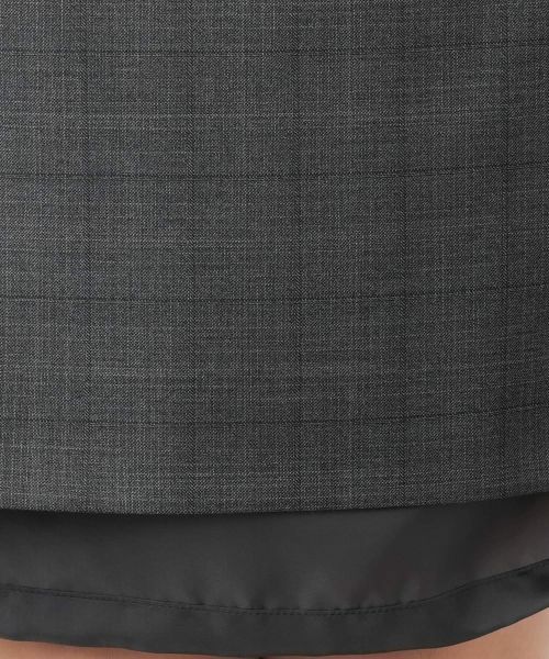 Leilian / レリアン ミニ・ひざ丈スカート | チェックタイトスカート【LORO PIANA】 | 詳細15