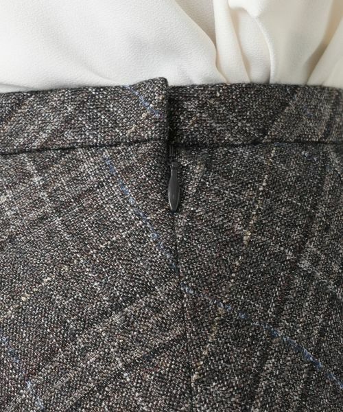 Leilian / レリアン ミニ・ひざ丈スカート | チェックフレアスカート【BOTTO GIUSEPPE】 | 詳細8