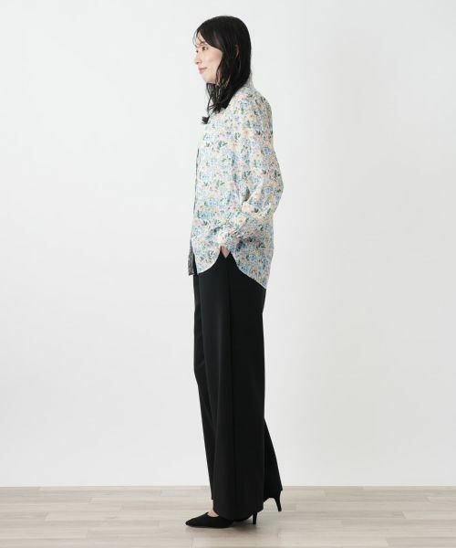 Leilian / レリアン シャツ・ブラウス | 小花柄ブラウス | 詳細2