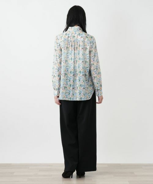 Leilian / レリアン シャツ・ブラウス | 小花柄ブラウス | 詳細3