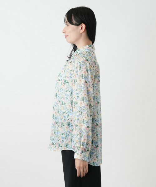 Leilian / レリアン シャツ・ブラウス | 小花柄ブラウス | 詳細5