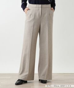 Leilian / レリアン その他パンツ | センタープレスワイドパンツ
