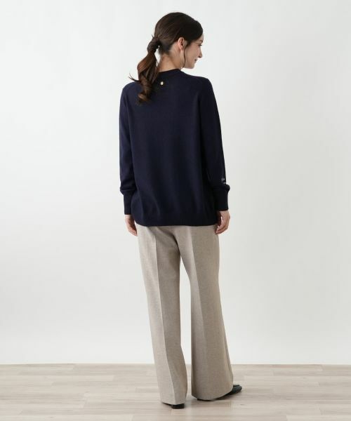 Leilian / レリアン その他パンツ | センタープレスワイドパンツ | 詳細6