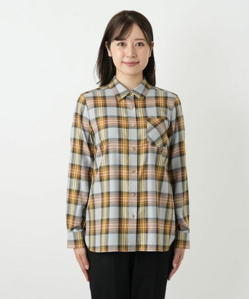 Leilian / レリアン シャツ・ブラウス | チェックブラウス | 詳細4
