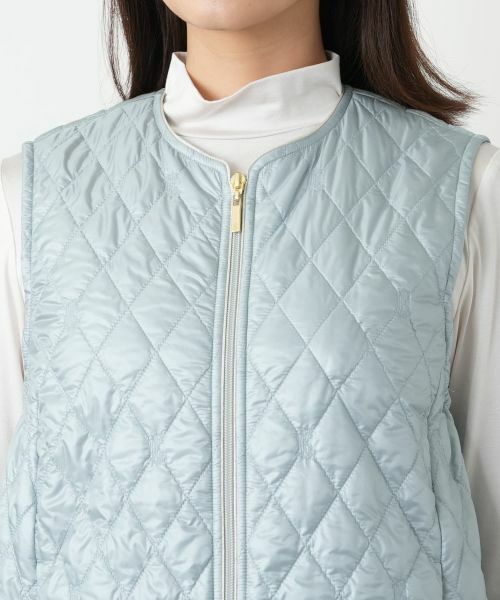 Leilian / レリアン テーラードジャケット | 中わたキルティングベスト | 詳細11