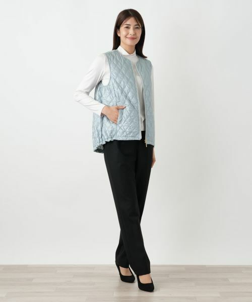 Leilian / レリアン テーラードジャケット | 中わたキルティングベスト | 詳細4