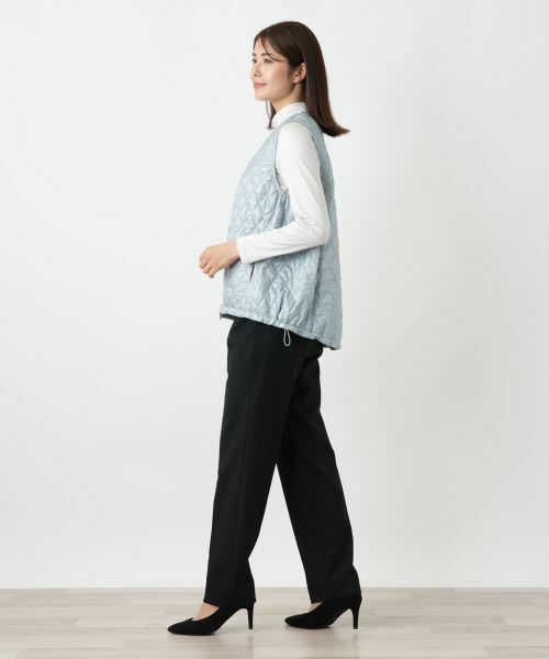 Leilian / レリアン テーラードジャケット | 中わたキルティングベスト | 詳細5