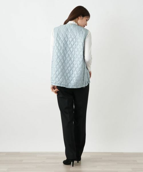 Leilian / レリアン テーラードジャケット | 中わたキルティングベスト | 詳細6