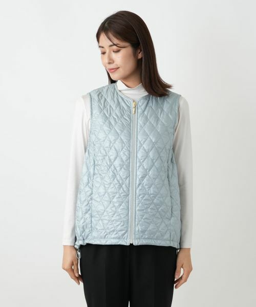 Leilian / レリアン テーラードジャケット | 中わたキルティングベスト | 詳細8
