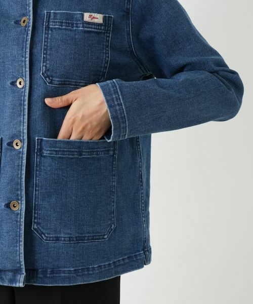 Leilian / レリアン テーラードジャケット | デニムカバーオール【L JEANS】 | 詳細10