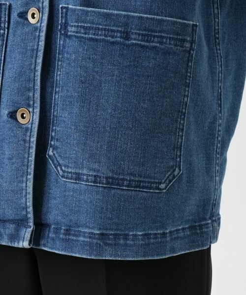 Leilian / レリアン テーラードジャケット | デニムカバーオール【L JEANS】 | 詳細12