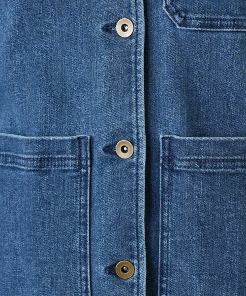 Leilian / レリアン テーラードジャケット | デニムカバーオール【L JEANS】 | 詳細14